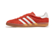 Adidas Gazelle Indoor Bold Orange biały-pomarańczowy - widok główny z boku | Saturaise.com