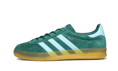 Adidas Gazelle Indoor Collegiate Green biały-zielony - widok główny z boku | Saturaise.com