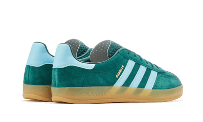 Buty Adidas Gazelle Indoor Collegiate Green - widok z przodu - Rozmiary EU