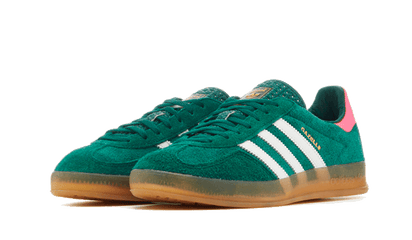 Kup oryginalne Gazelle Indoor Collegiate Green Lucid Pink - widok z drugiego boku - Sneakersy