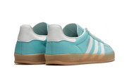 Buty Adidas Gazelle Indoor Preloved Blue White Gum - widok z przodu - Rozmiary EU