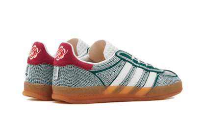 Buty Adidas Gazelle Indoor Sean Wotherspoon Hemp Green - widok z przodu - Rozmiary EU