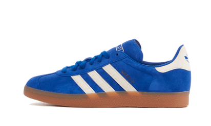 Adidas Gazelle Italy Royal Blue czarno-niebieski - widok główny z boku | Saturaise.com