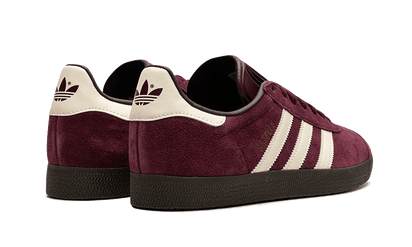 Buty Adidas Gazelle Maroon Chalk White - widok z przodu - Rozmiary EU