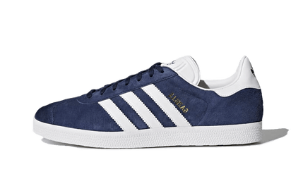 Adidas Gazelle Navy White biały-granatowy - widok główny z boku | Saturaise.com