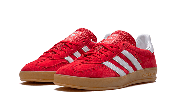 Gazelle Indoor Scarlet Cloud White - Kup oryginalne Gazelle Indoor Scarlet Cloud White - widok z drugiego boku - Sneakersy