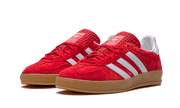 Kup oryginalne Gazelle Indoor Scarlet Cloud White - widok z drugiego boku - Sneakersy