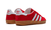 Buty Adidas Gazelle Indoor Scarlet Cloud White - widok z przodu - Rozmiary EU