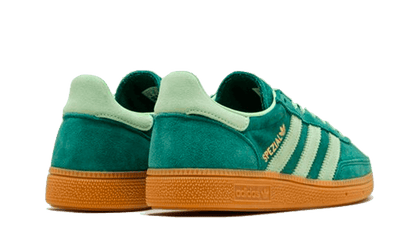Buty Adidas Handball Spezial Collegiate Green Semi Green Spark - widok z przodu - Rozmiary EU