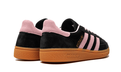 Buty Adidas Handball Spezial Core Black Clear Pink Gum - widok z przodu - Rozmiary EU
