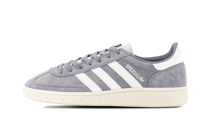 Adidas Handball Spezial Grey Core White czarny-biały - widok główny z boku | Saturaise.com