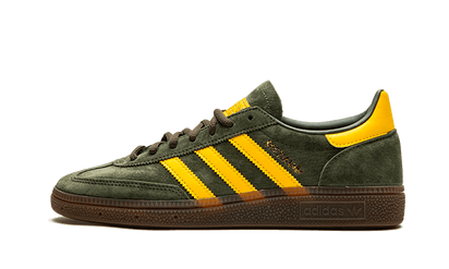 Adidas Handball Spezial Night Cargo zielony-żółty - widok główny z boku | Saturaise.com