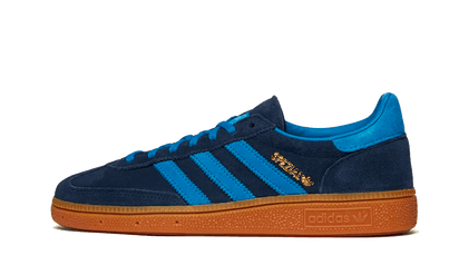 Adidas Handball Spezial Night Indigo Bright Blue Gum niebieski-granatowy - widok główny z boku | Saturaise.com