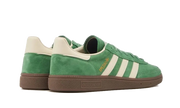 Buty Adidas Handball Spezial Preloved Green White - widok z przodu - Rozmiary EU