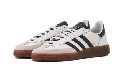 Buty Adidas Handball Spezial White Black Gum - widok z przodu - Rozmiary EU