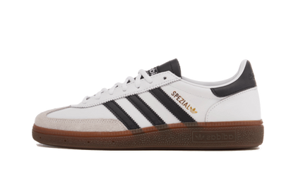 Adidas Handball Spezial White Black Gum czarny-biały - widok główny z boku | Saturaise.com
