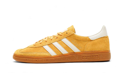 Adidas Handball Spezial Preloved Yellow biały-żółty - widok główny z boku | Saturaise.com
