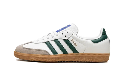 Adidas Samba OG White Collegiate Green Gum biały-czerwony - widok główny z boku | Saturaise.com