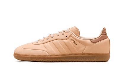 Adidas Samba Beige Gum czerwony-beżowy - widok główny z boku | Saturaise.com