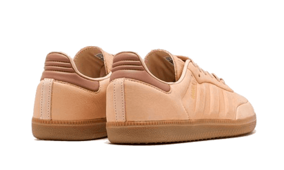 Buty Adidas Samba Beige Gum - widok z przodu - Rozmiary EU