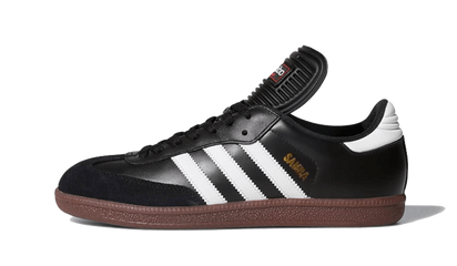 Adidas Samba Classic Black White Dark Gum czarny-biały - widok główny z boku | Saturaise.com