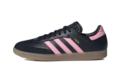 Adidas Samba Inter Miami CF Messi czarny-czerwony - widok główny z boku | Saturaise.com
