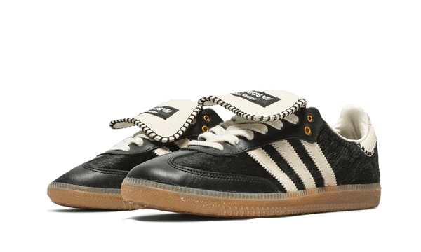 Adidas Samba Nylon Wales Bonner Core Black - Kup oryginalne Adidas Samba Nylon Wales Bonner Core Black IE0580 - widok z drugiego boku - Sneakersy