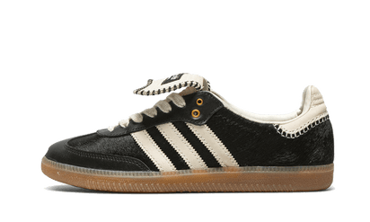 Adidas Samba Nylon Wales Bonner Core Black czarny-biały - widok główny z boku | Saturaise.com