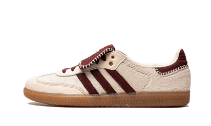 Adidas Adidas Samba Nylon Wales Bonner Cream White biały-brązowy - widok główny z boku | Saturaise.com