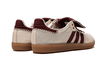 Buty Adidas Samba Nylon Wales Bonner Cream White - widok z przodu - Rozmiary EU