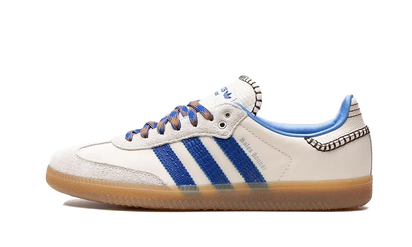 Adidas Samba Nylon Wales Bonner Wonder Clay Royal czarno-niebieski - widok główny z boku | Saturaise.com