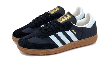 Kup oryginalne Samba OG Carbon Almost Blue Gum - widok z drugiego boku - Sneakersy