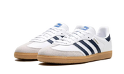 Kup oryginalne Samba OG Cloud White Night Indigo Gum - widok z drugiego boku - Sneakersy