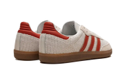 Buty Adidas Samba OG Crystal White Preloved Red - widok z przodu - Rozmiary EU