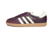 Adidas Adidas Samba OG Maroon Gold Metallic biały-brązowy - widok główny z boku | Saturaise.com