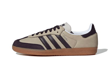 Adidas Samba OG Putty Grey czarny-szary - widok główny z boku | Saturaise.com