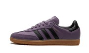 Adidas Samba OG Shadow Violet czarno-szary - widok główny z boku | Saturaise.com