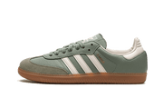 Adidas Samba OG Silver Green biały-czerwony - widok główny z boku | Saturaise.com