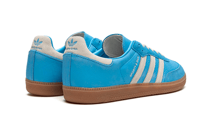 Buty Adidas Samba OG Sporty & Rich Blue Grey - widok z przodu - Rozmiary EU