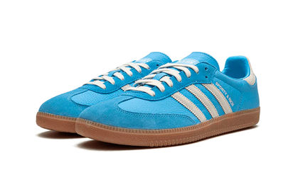 Kup oryginalne Adidas Samba OG Sporty & Rich Blue Grey IE6975 - widok z drugiego boku - Sneakersy