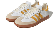 Kup oryginalne Samba OG Sporty & Rich White Bold Gold - widok z drugiego boku - Sneakersy