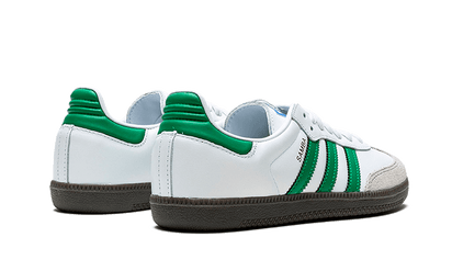 Buty Adidas Samba OG White Green - widok z przodu - Rozmiary EU