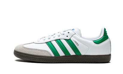 Adidas Samba OG White Green biały-czerwony - widok główny z boku | Saturaise.com