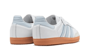 Buty Adidas Samba OG White Halo Blue Gum - widok z przodu - Rozmiary EU
