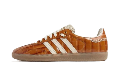 Adidas Adidas Samba Wales Bonner Brown Croc biały-brązowy - widok główny z boku | Saturaise.com