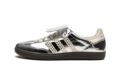 Adidas Samba Wales Bonner Silver biały-szary - widok główny z boku | Saturaise.com