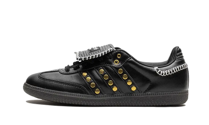 Adidas Samba Wales Bonner Studded Pack Black czarny-biały - widok główny z boku | Saturaise.com