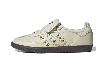 Adidas Samba Wales Bonner Studded Pack Cream White czarny-biały - widok główny z boku | Saturaise.com