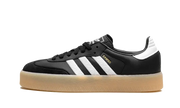 Adidas Sambae Black White Gum czarny-biały - widok główny z boku | Saturaise.com