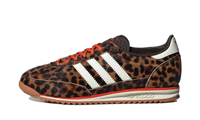 Adidas Adidas SL 72 OG Leopard Print brązowy-pomarańczowy - widok główny z boku | Saturaise.com